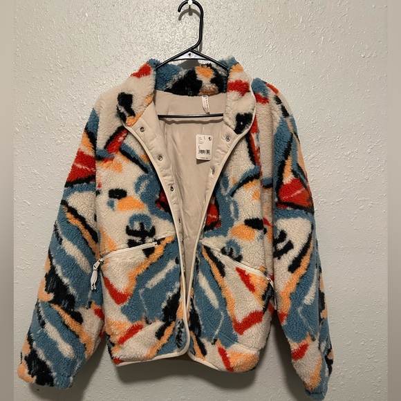 Free people hit the slopes fleece jacket - Picture 2 of 9